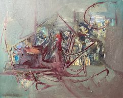 2003_dieter_ladewig_kleiner zirkus_50x40_gelb32